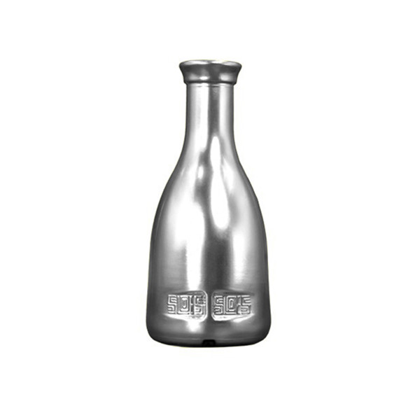 FL Ваза декоративная 15 см, Серебро