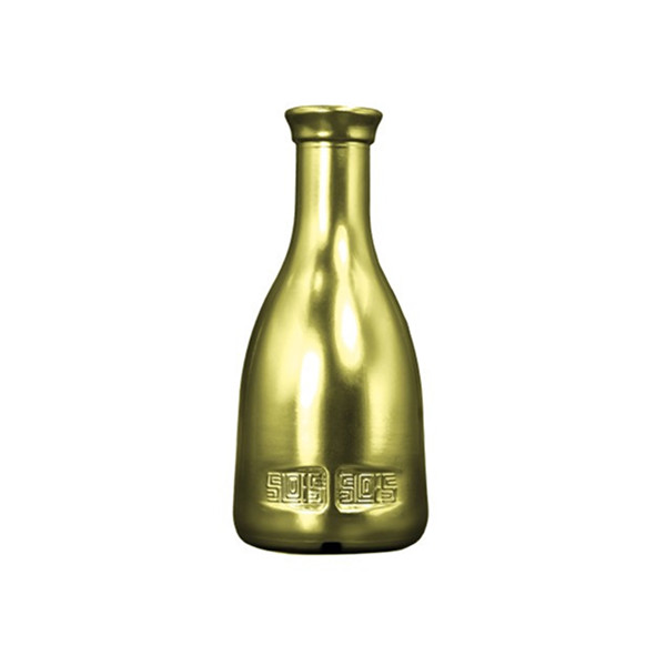 FL Ваза декоративная 23 см, Золото