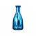 FL Ваза декоративная 25 см, Синий металлик